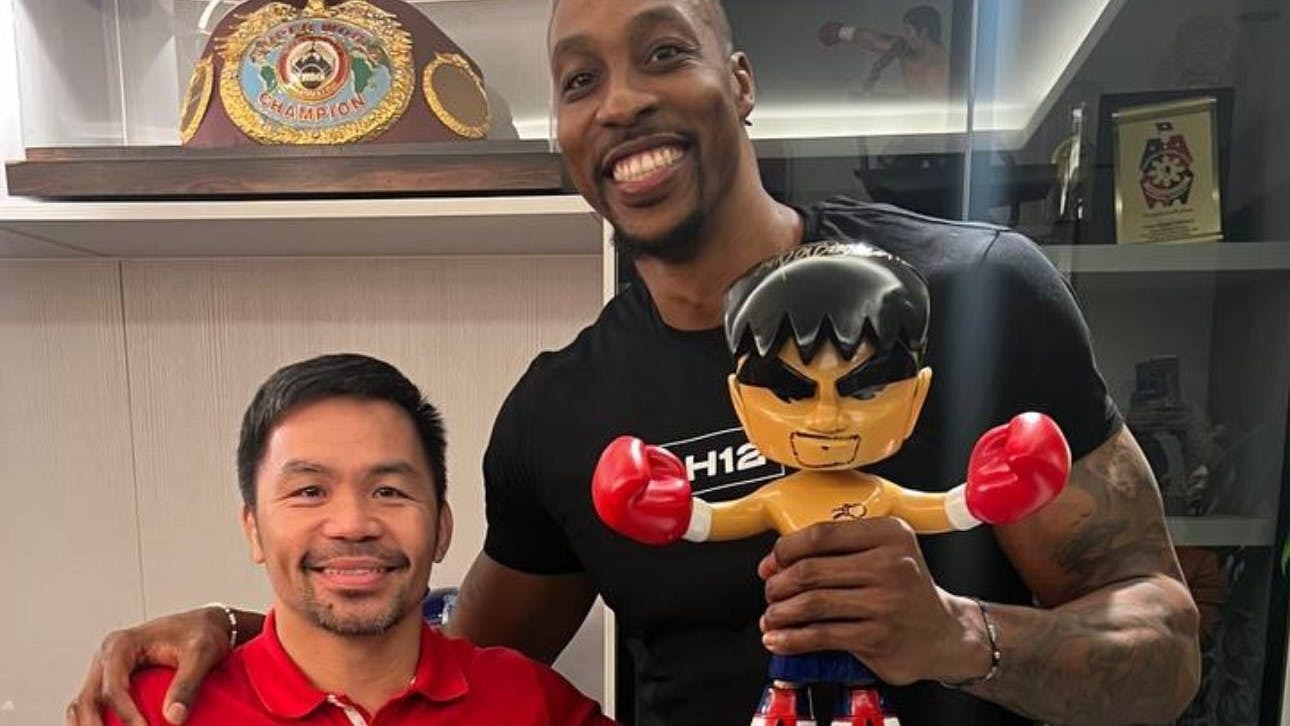 Everyone calls him SUPERMAN, Dwight Howard as he represents PILIPINAS!