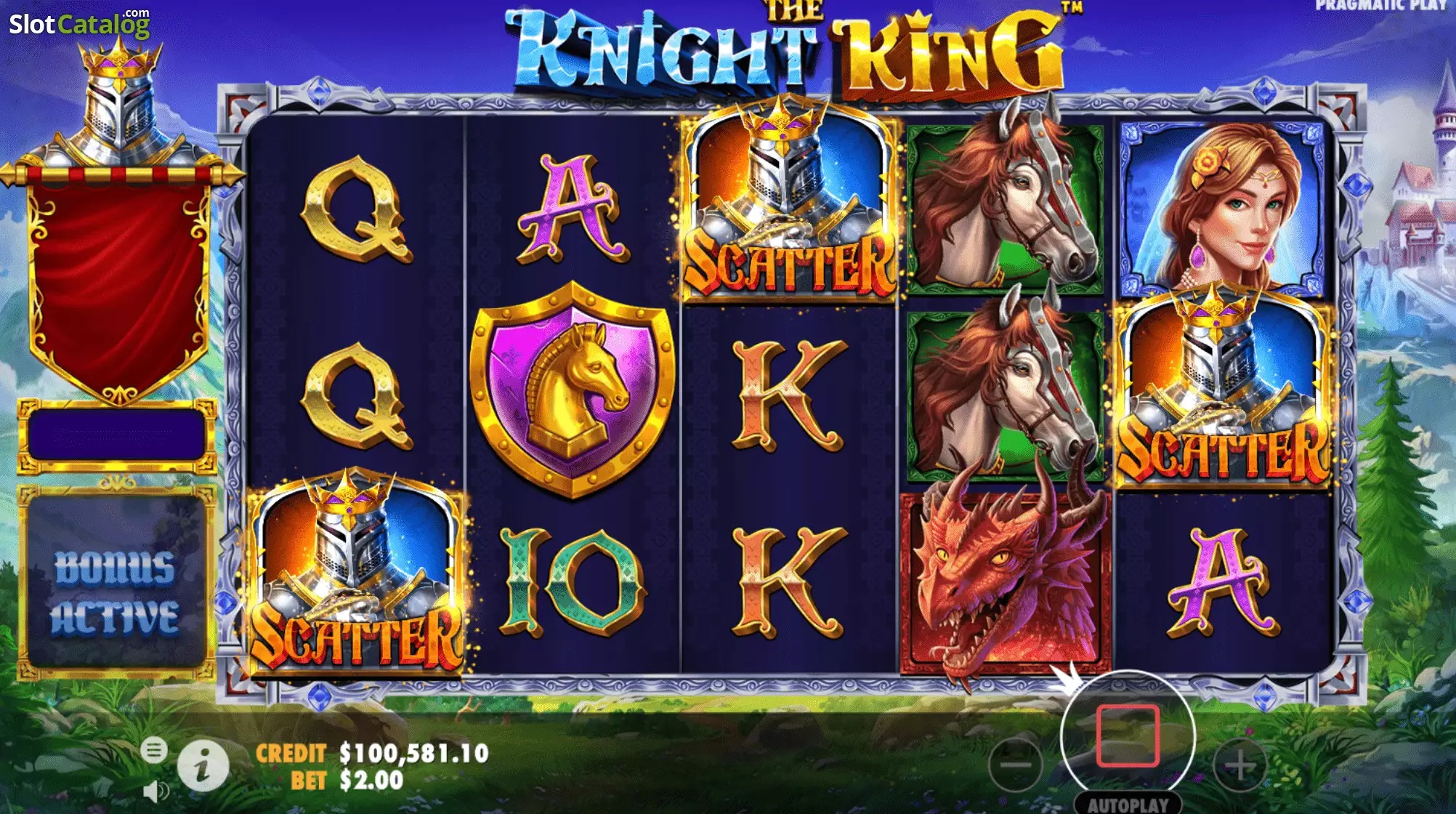 The Knight King: Slot Overview